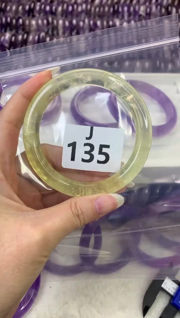 【闪购商品】水晶水晶手镯未镶嵌135-63+