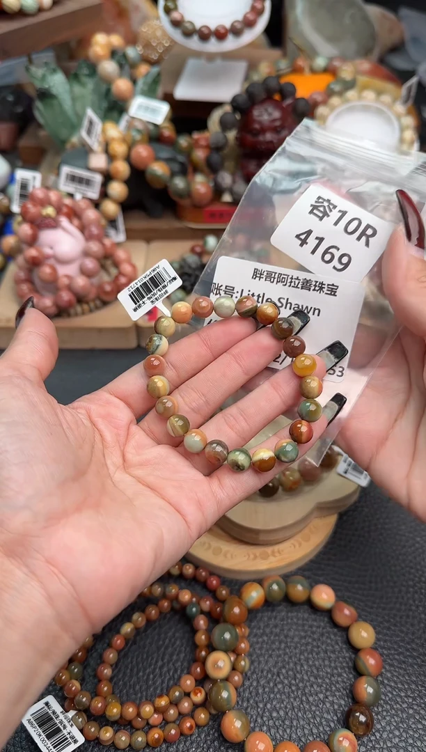 【闪购商品】石英质玉手链未镶嵌10R4169