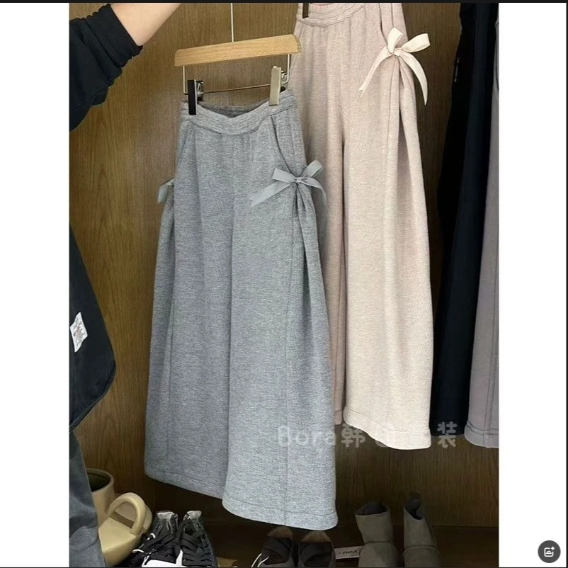 【C04】女童裤子儿童休闲裤春夏装2025新款大童长裤洋气女孩阔腿裤