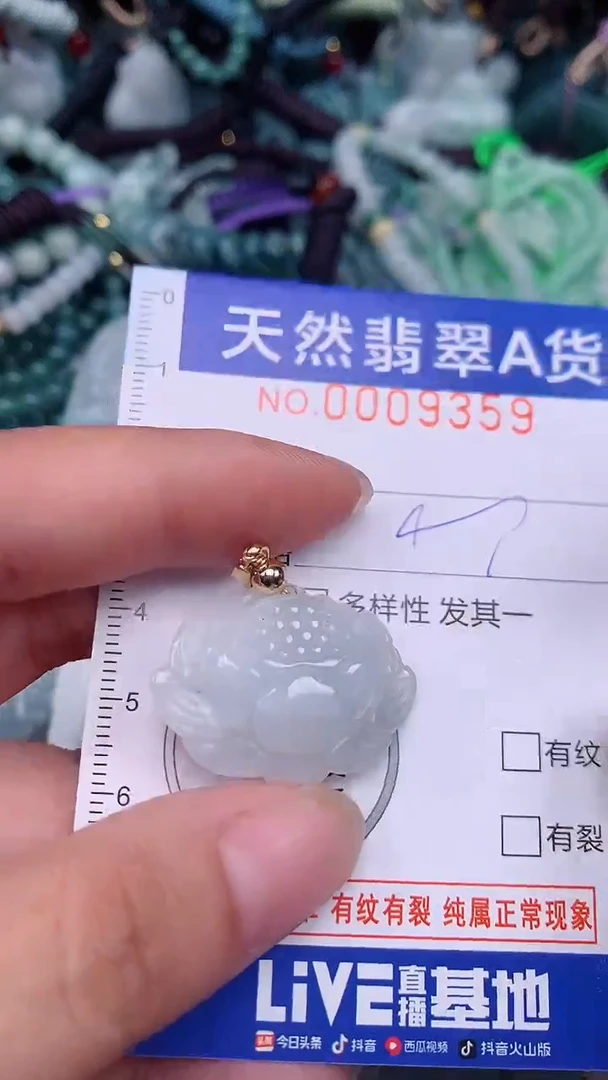 翡翠未镶嵌颈饰...0009359