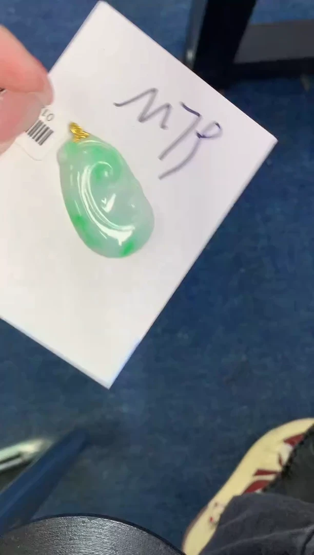 【闪购商品】翡翠颈饰18K金镶嵌000000000