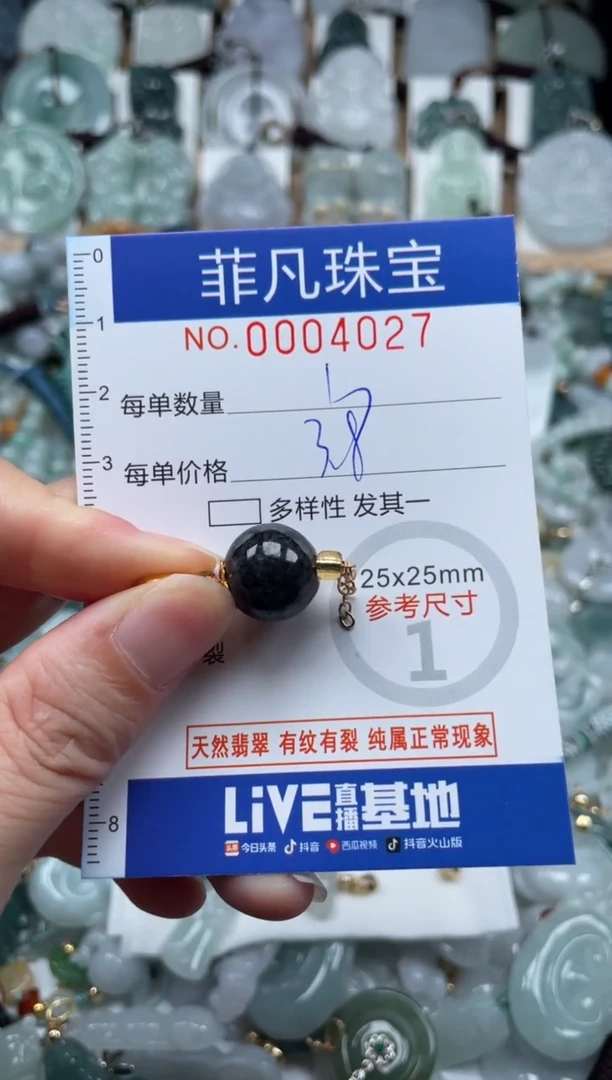 翡翠未镶嵌颈饰00..4027