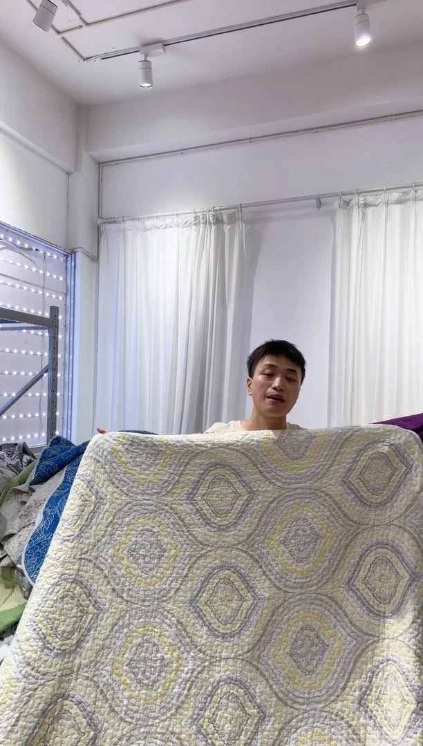 棉230*250纯棉床盖28号微瑕