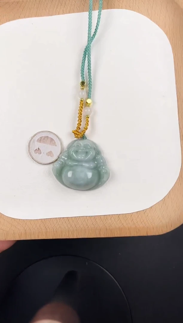 颈饰未镶嵌翡翠孤品-52