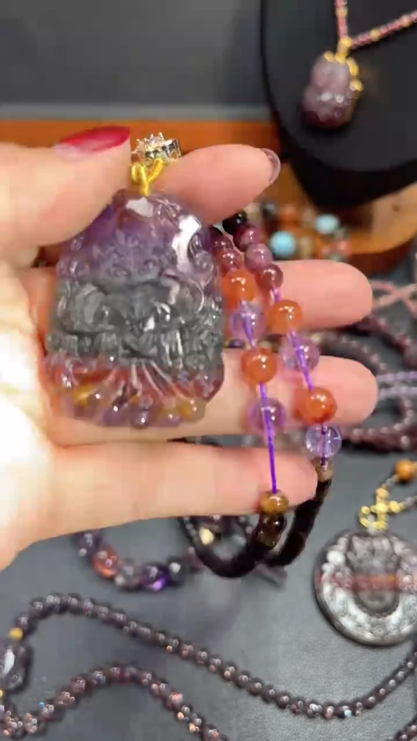 【闪购商品】水晶颈饰未镶嵌【百晶灵儿】天然水晶定制款