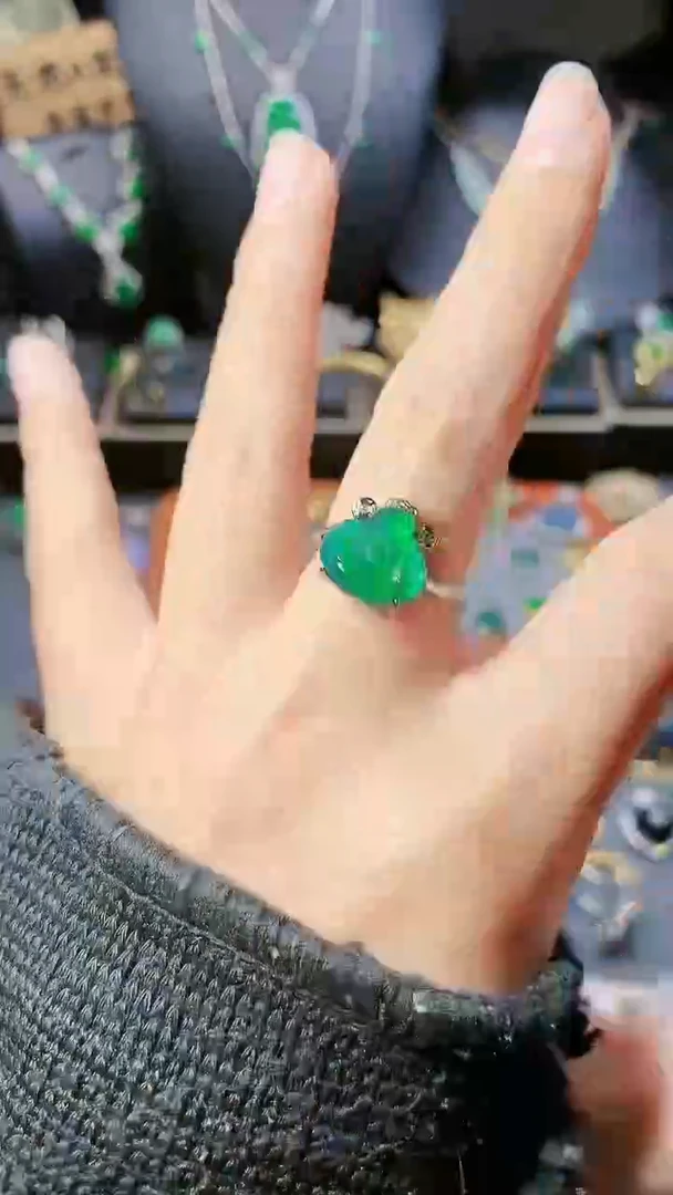 【闪购商品】翡翠戒指未镶嵌戒指