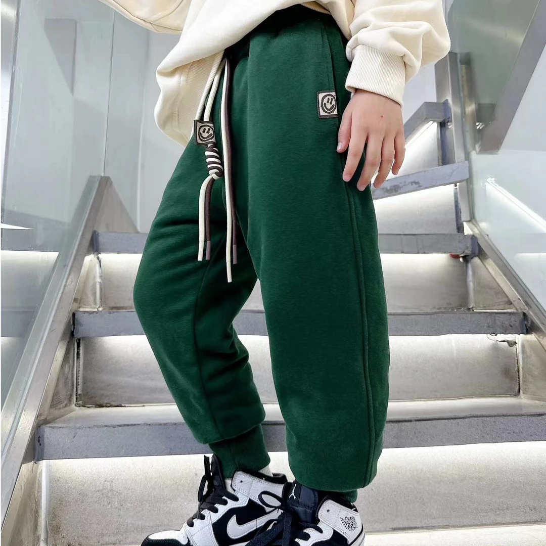 冬季加棉加厚款运动休闲裤卡码＋10