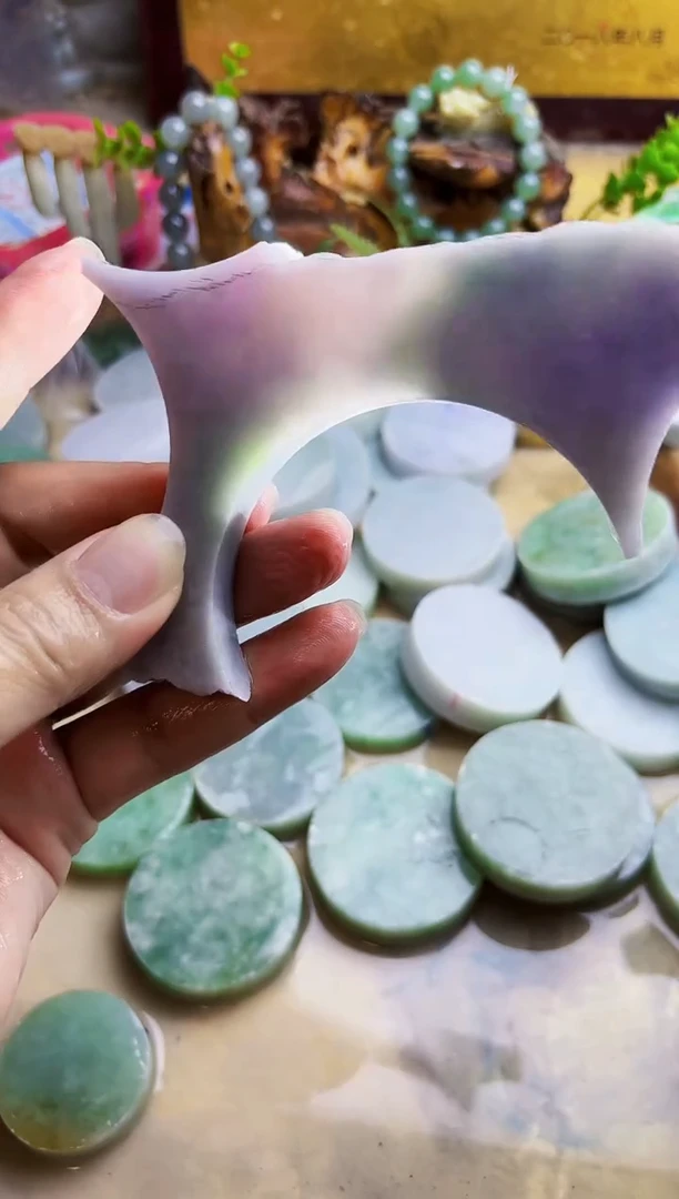翡翠挂件未镶嵌A货常星489