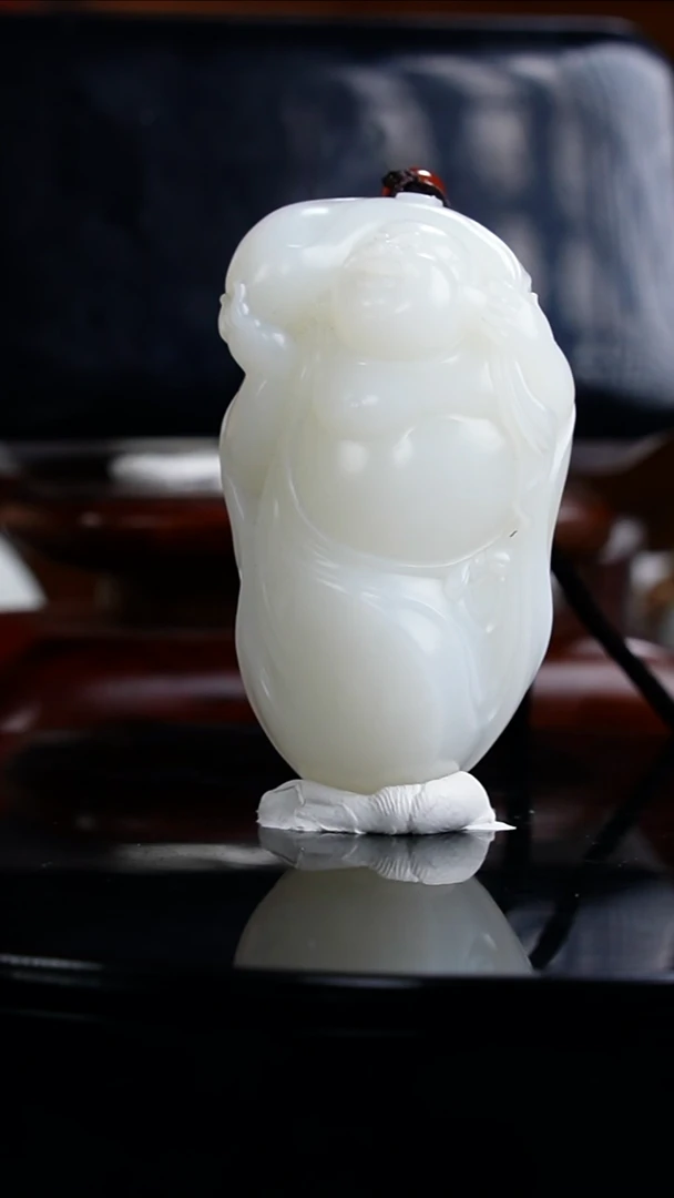 和田玉未镶嵌把件1