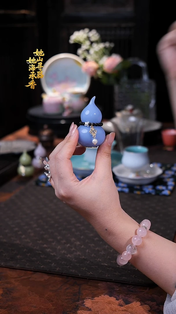 璞玉葫芦摆件带提溜