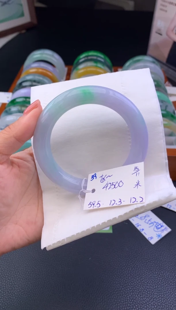 未镶嵌手镯翡翠赵*假一赔三 手镯