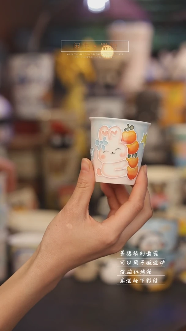 【闪购商品】景德镇可爱设计师款陶瓷
