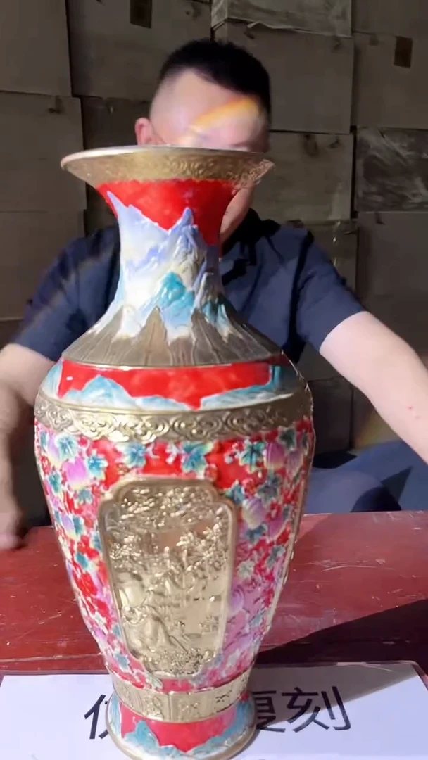 摆件景德镇陶瓷流水234