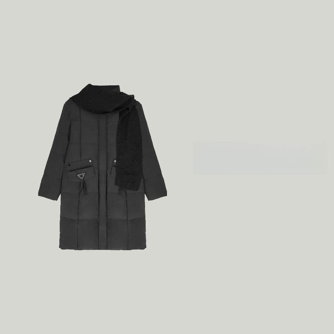 zhang&bai25新年高定 |【钟意】设计师围巾外套加厚冬保暖休闲百搭