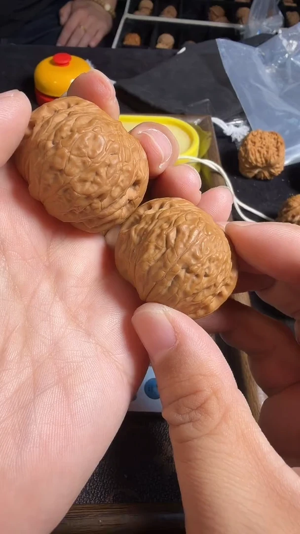 吊坠文玩核桃38.8/38.5尺全品铁锤