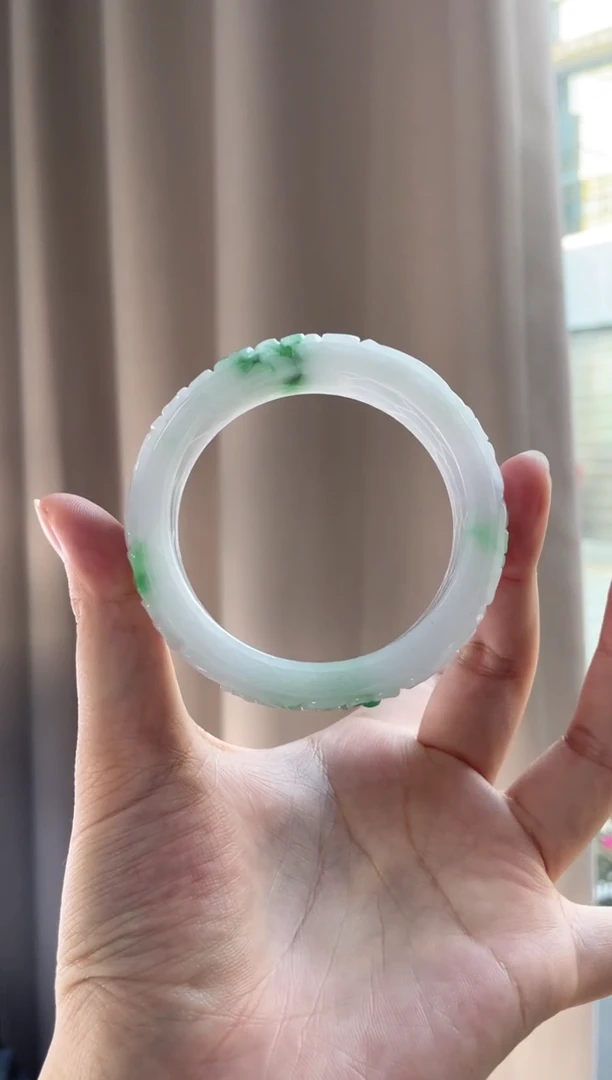 未镶嵌手镯翡翠19  翡翠手镯 56