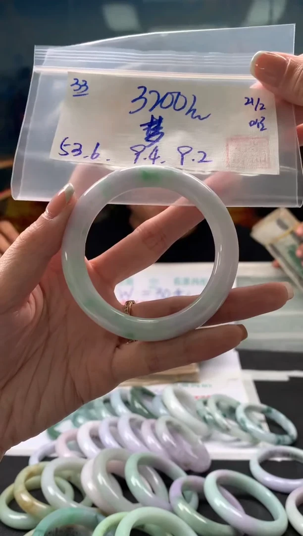 【闪购商品】翡翠手镯未镶嵌翡翠手镯 下单联系小耳机#33