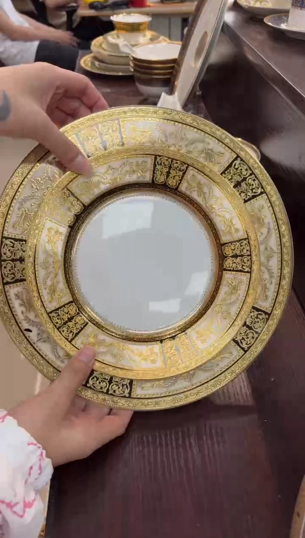 瓷片10.5+8英寸大小摆台 福利款