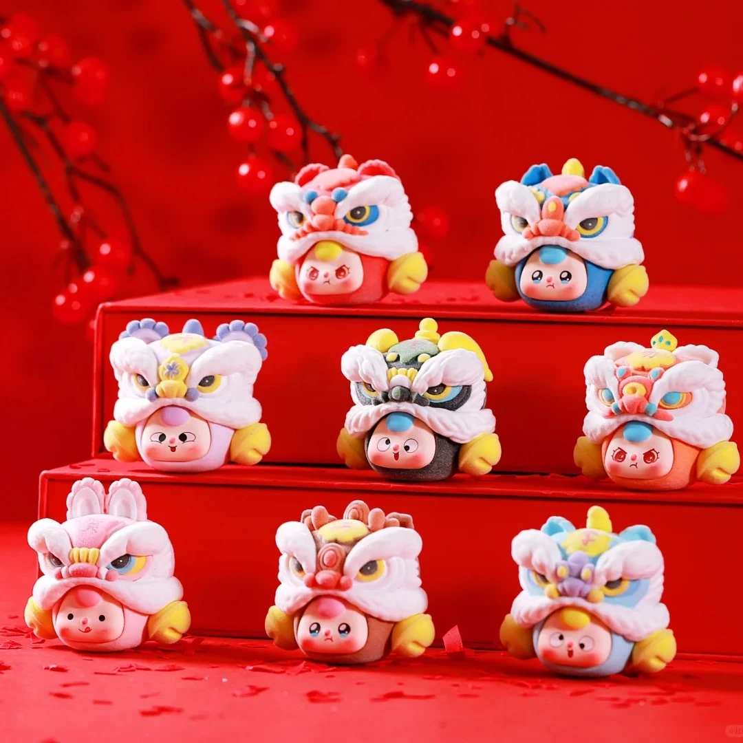 【新年定制】新年娃三岁百家姓盲盒过大年车挂包挂吊坠改姓