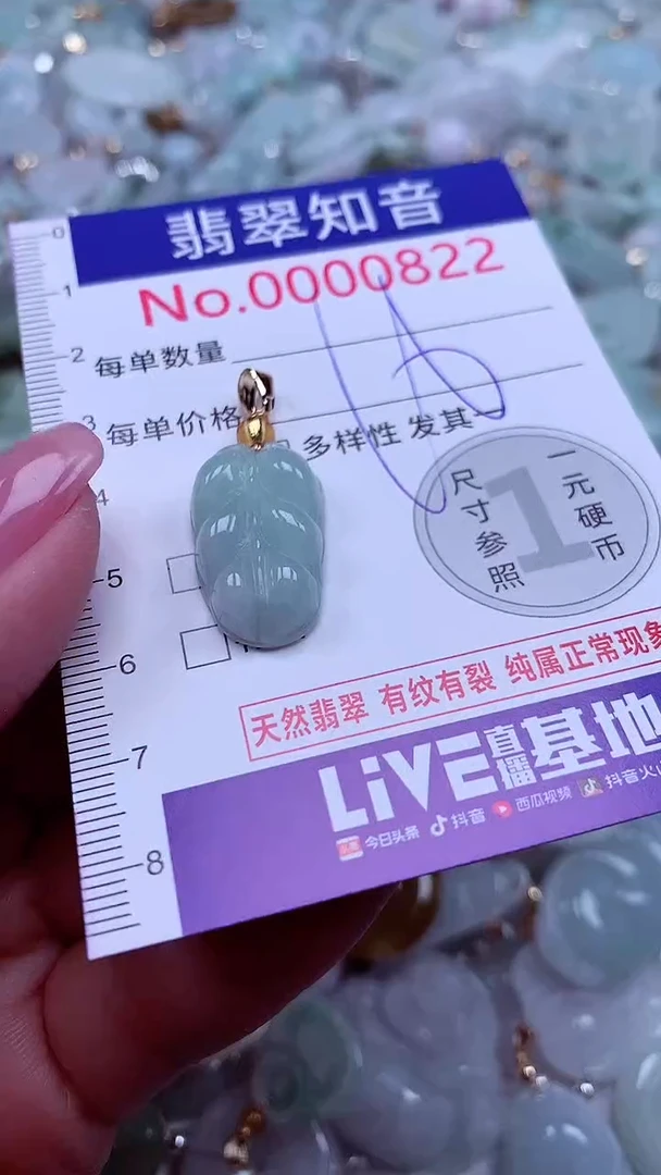 吊坠(不含链)未镶嵌翡翠822