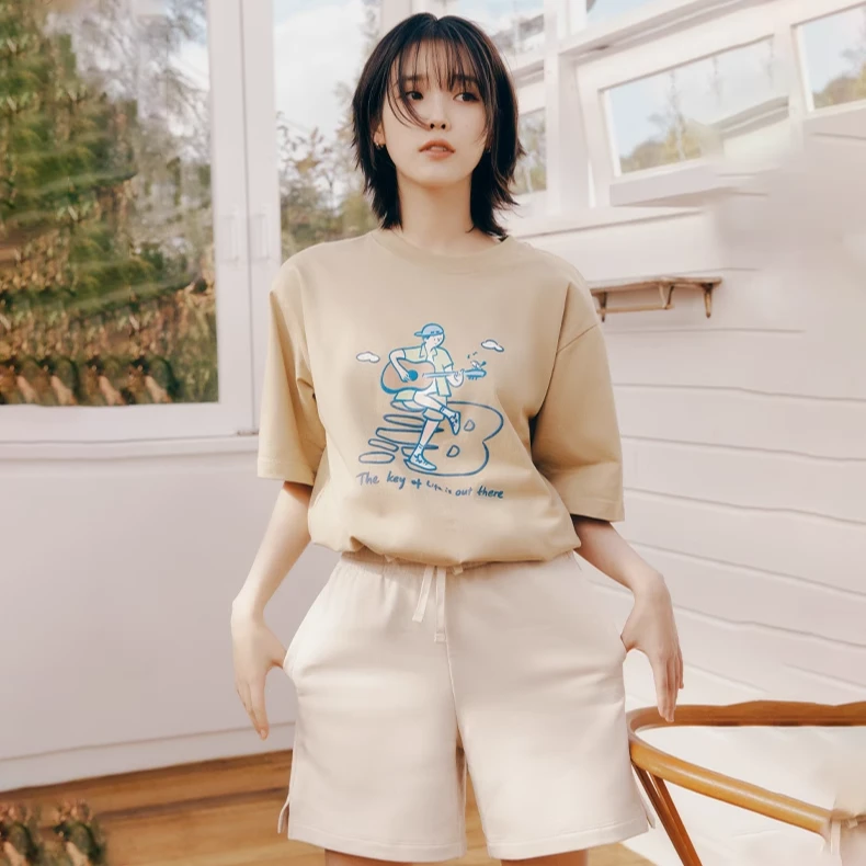 全新 NEW BALANCE/NB 女款夏季新品服装休闲短裤AWS42301-LIN