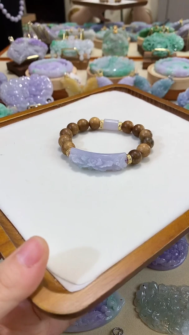 未镶嵌手链翡翠手牌