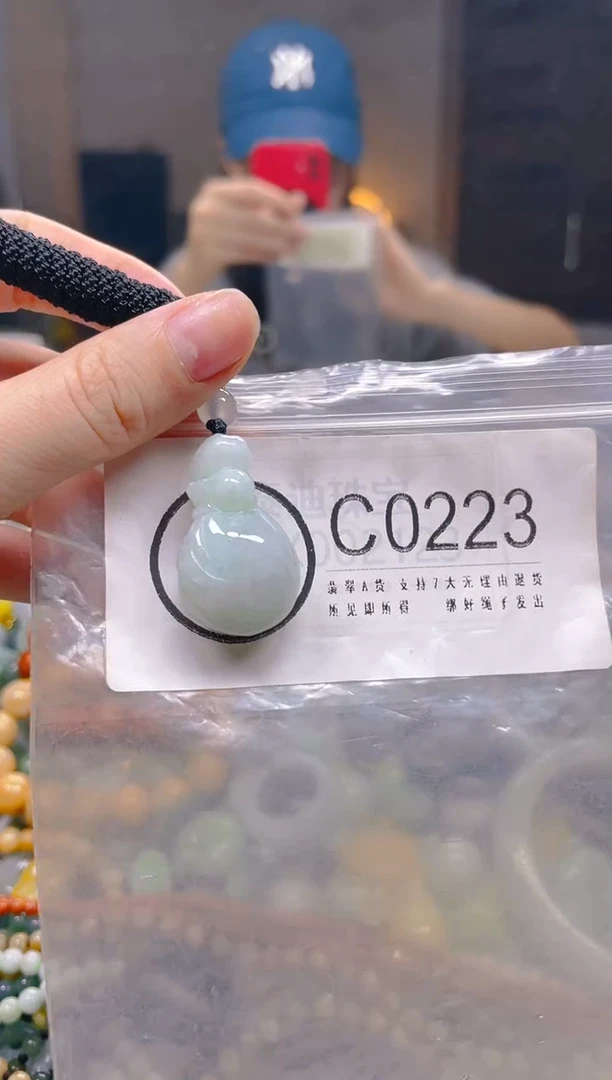 翡翠未镶嵌颈饰/C/翡翠A货一图一物