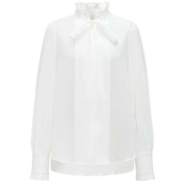 【小北专属】纯色气质衬衫风轻奢设计感百搭通勤衬衣Y311306213