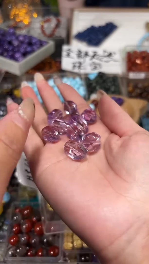 【闪购商品】水晶手串未镶嵌A39玻利维亚随行一个宽卡12