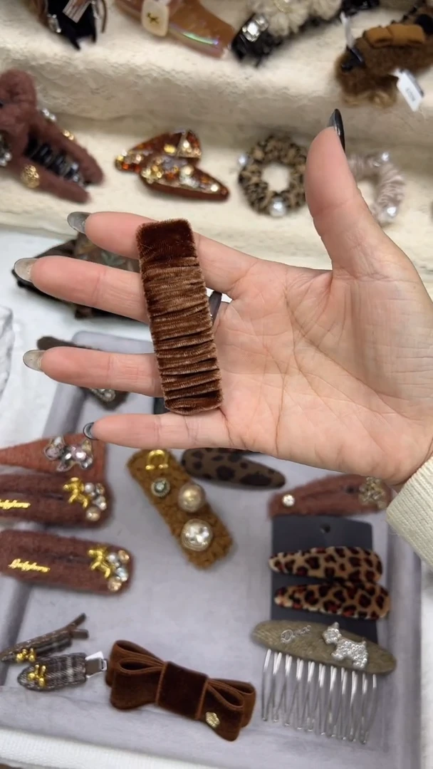 非金属布艺简约发饰