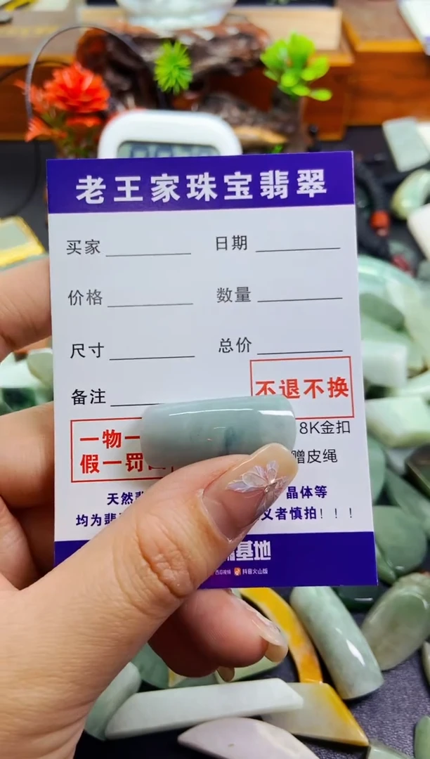 【闪购商品】翡翠颈饰未镶嵌料子