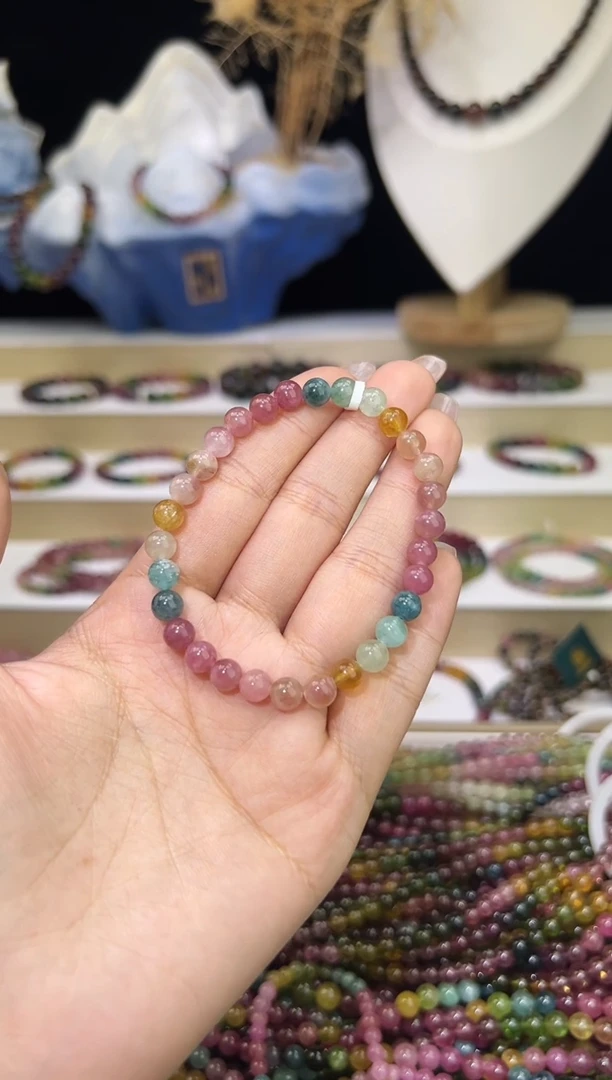 【闪购商品】碧玺/未镶嵌6mm+碧玺单圈多样性发货