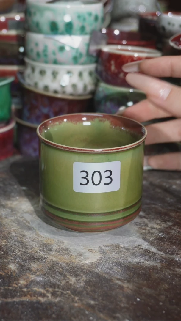 摆件精品窑变钧瓷茶器