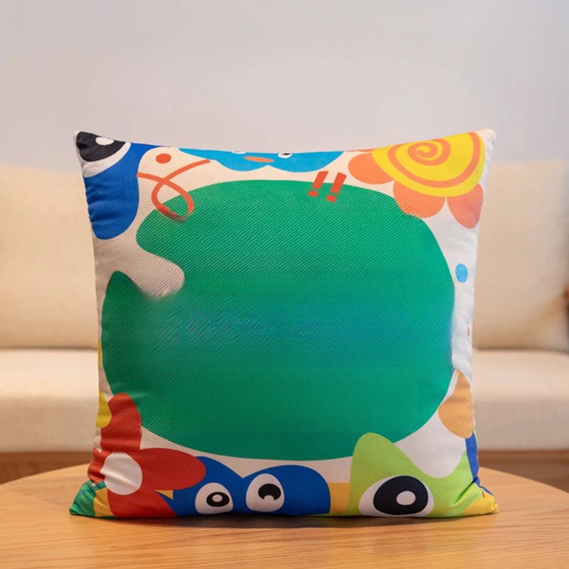 抱枕定制来图定做logo企业礼品订制沙发靠枕床头靠垫车用腰靠枕套