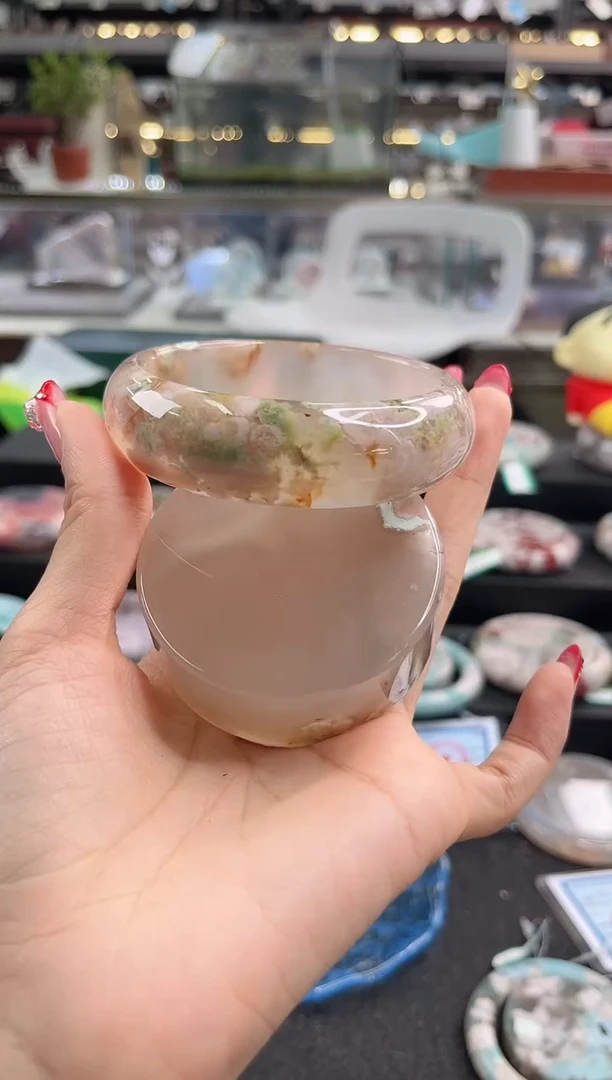未镶嵌手镯石英质玉60圈口（赠品镯心）S951648
