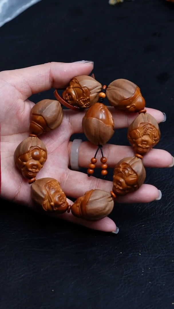 【闪购商品】橄榄核手串/手链24原皮弥勒