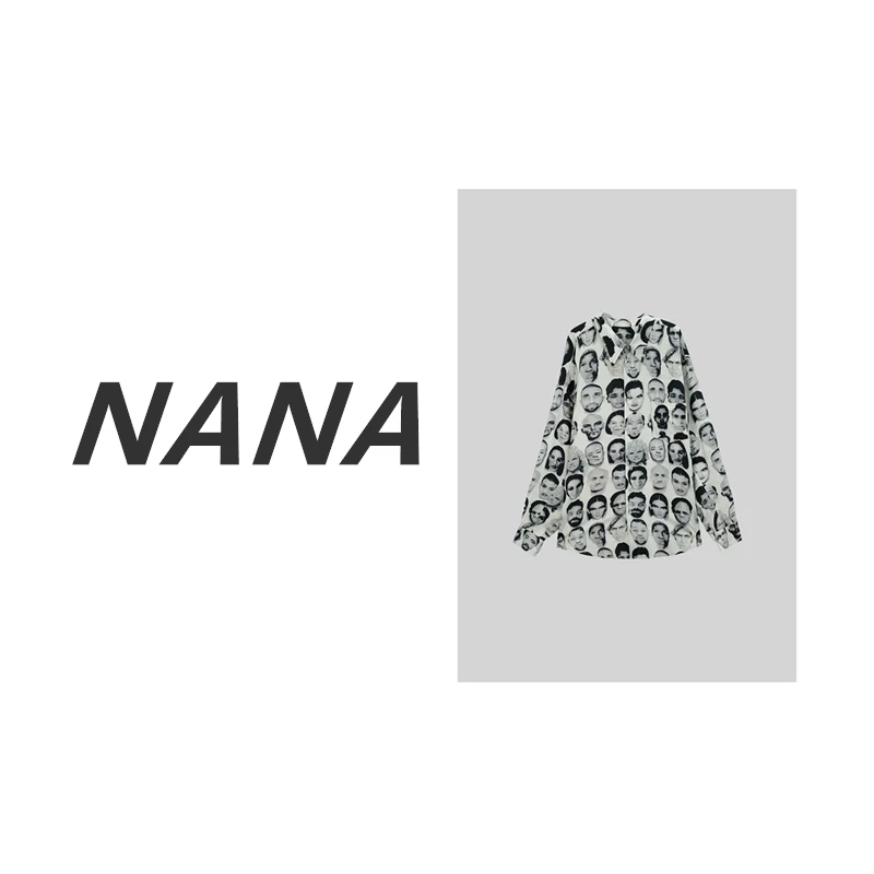 【NANA】新款印花图案衬衫XYXS707