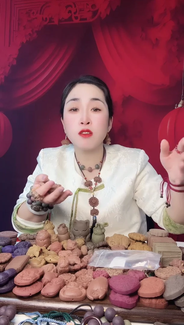 【闪购商品】泥塑本草清源六瓣花2个