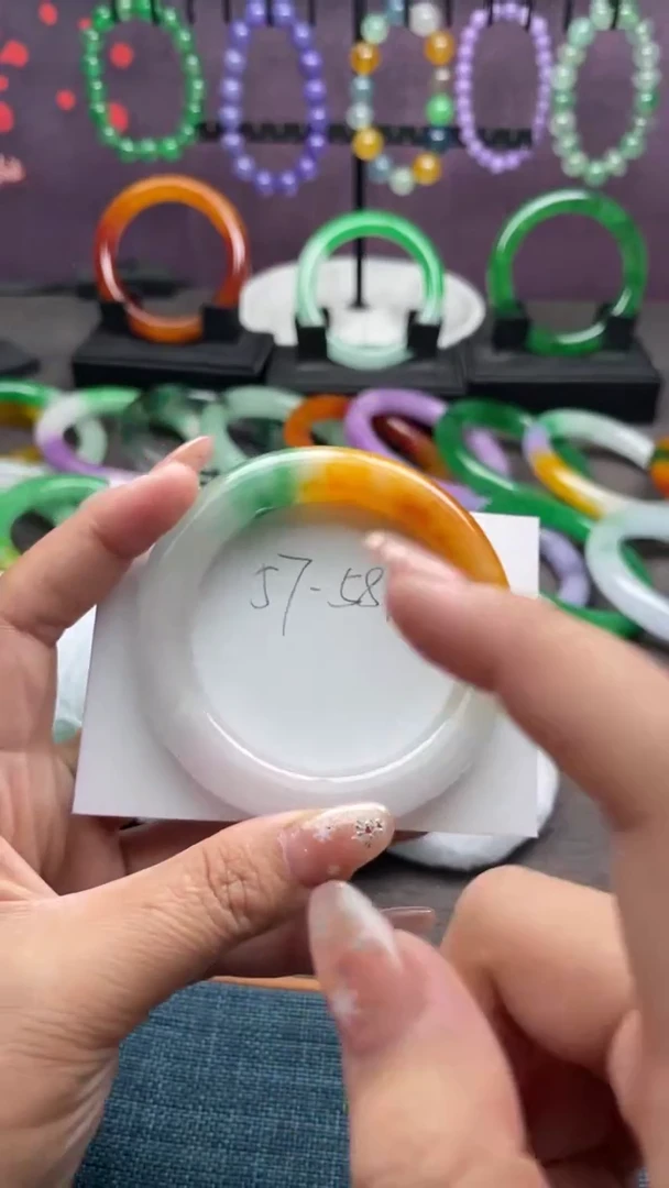 非金属仿水晶手镯