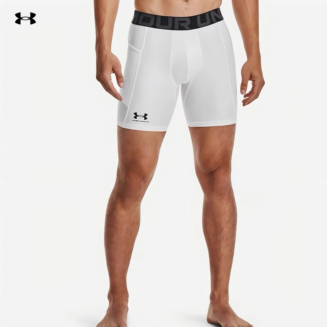 【冬季穿搭】安德玛紧身短裤男裤新款训练运动裤高弹休闲裤1361596