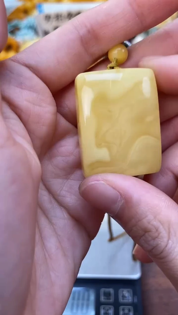 裸石琥珀未镶嵌天然琥珀蜜蜡