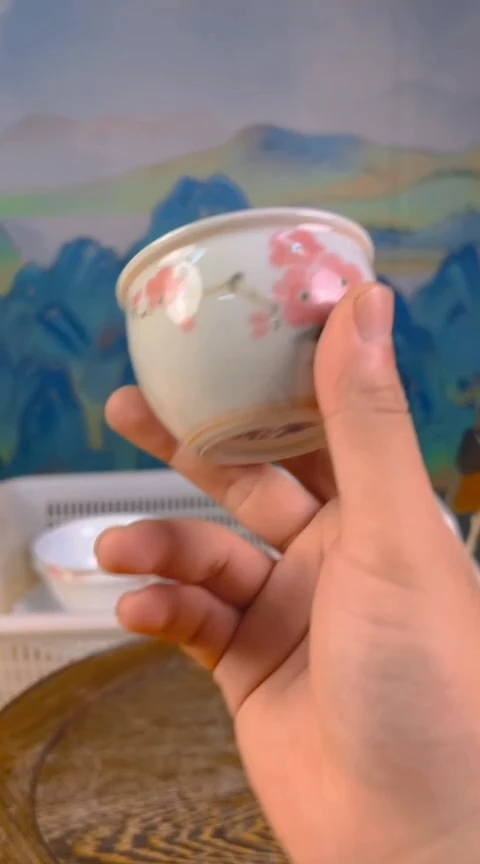 摆件景德镇陶瓷青花摆件68