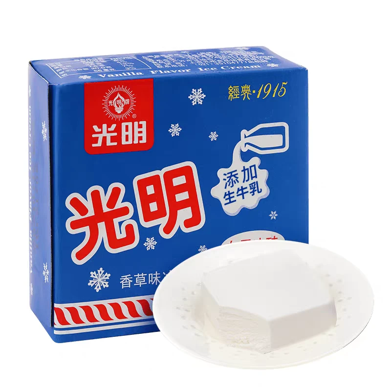 光明 香草味冰淇淋115g网红雪糕雪糕同城配