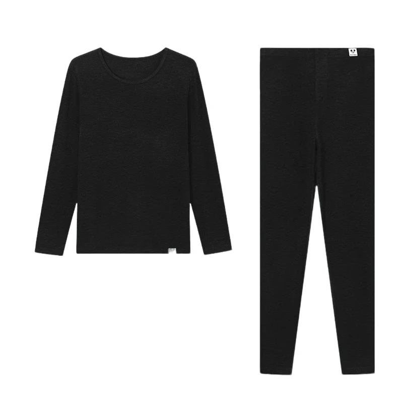 Disney/迪士尼保暖套装男女同款温暖秋冬季打底秋衣秋裤内搭内衣