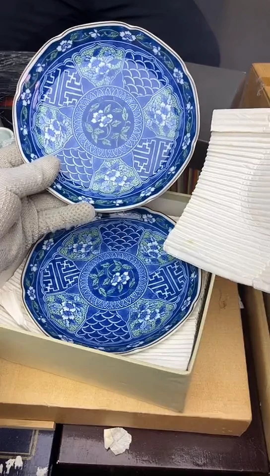 【闪购商品】5只中古回流瓷器好看，谨慎参拍