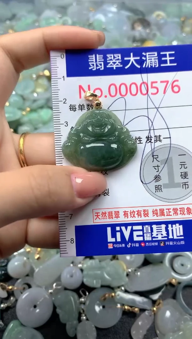 颈饰未镶嵌翡翠576