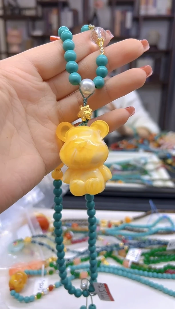 【闪购商品】蜜蜡毛衣链未镶嵌X329