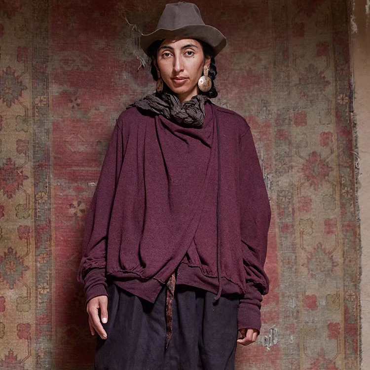 24FW4012 丝棉针织外套上衣