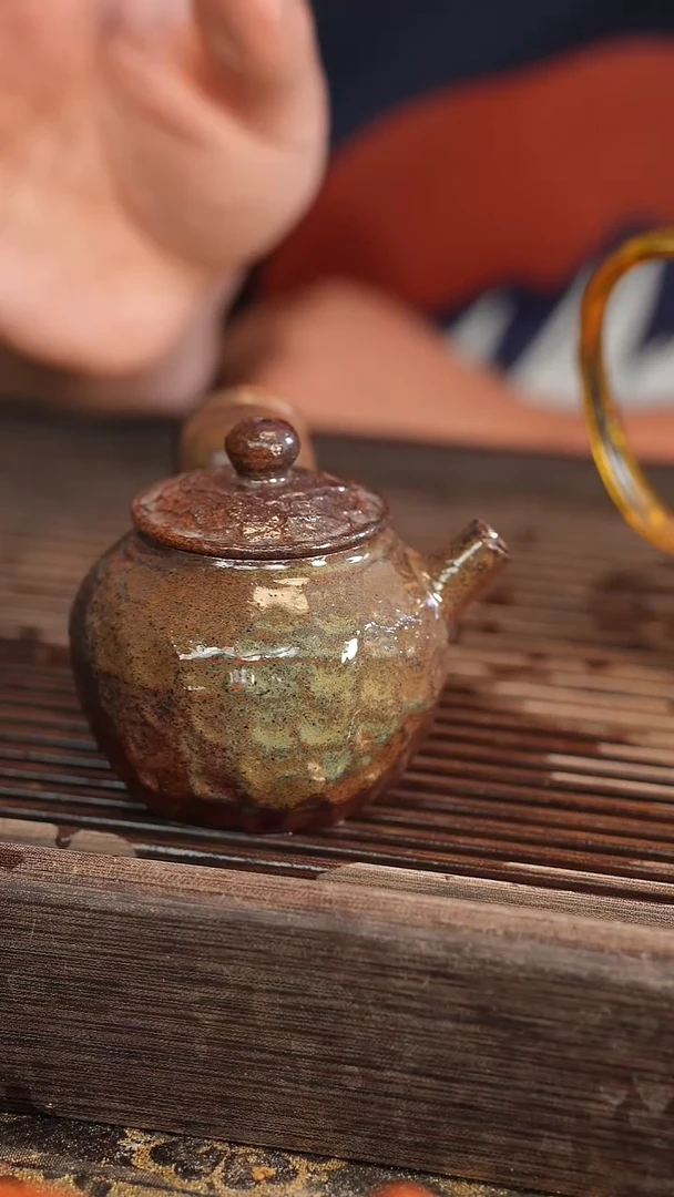 茶壶紫砂原矿手工制作