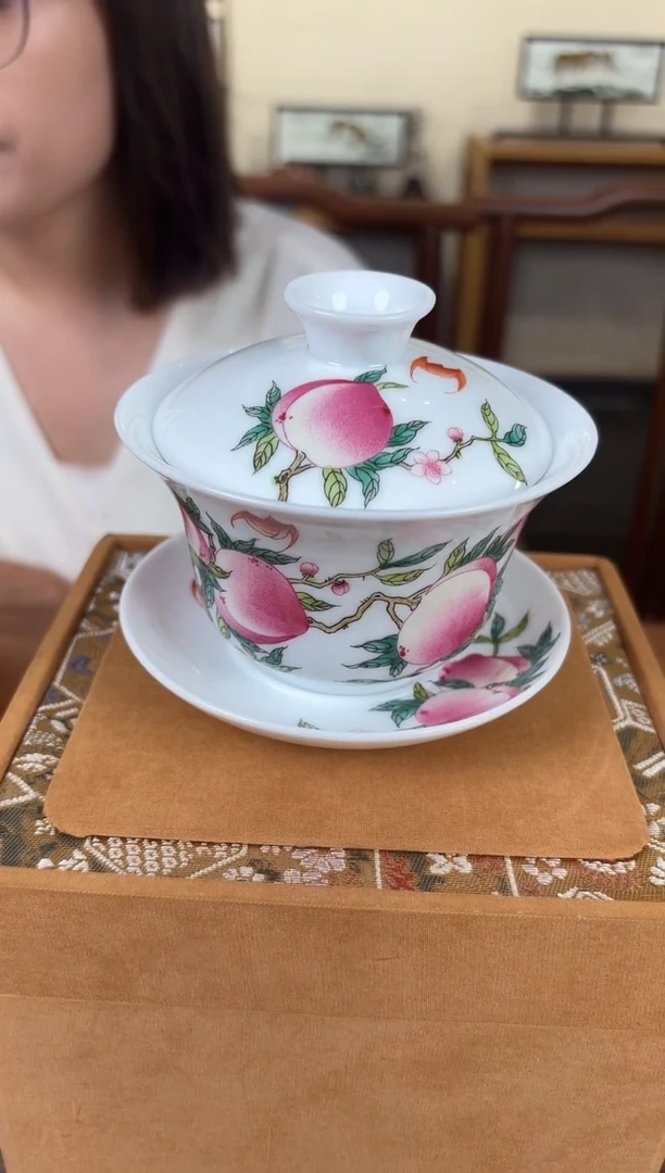 盖碗瓷立方-昱器江南专场6153